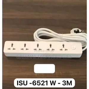 Itel ISU-6521W | 5 Way Universal Extension Socket