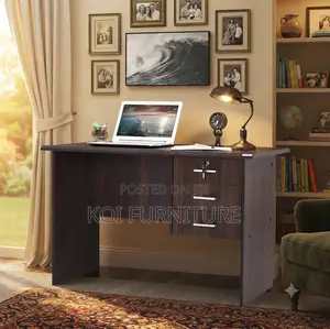 Office Desk; 120cm Clerical Drawer Home Lockable Table