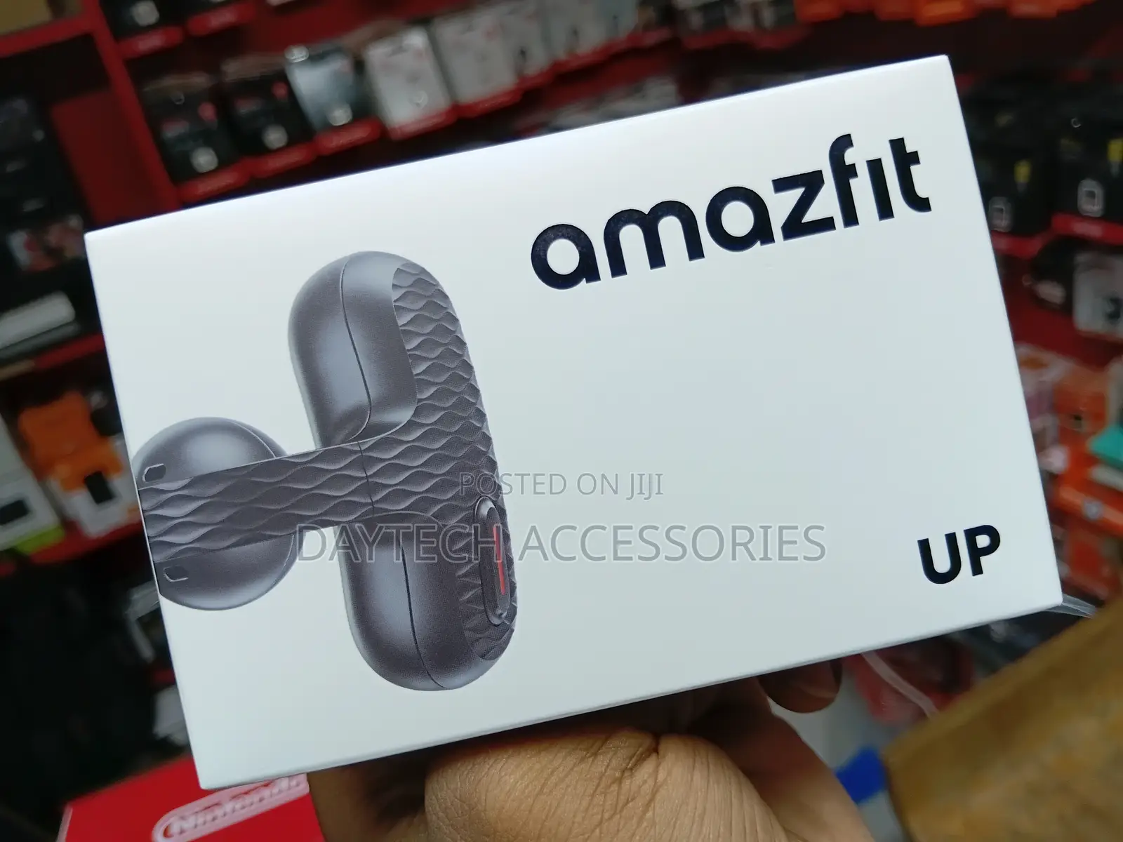 Amazfit Up Open-Ear Wireless Earbuds - Black