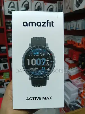 This Is a Amazfit Active Max Smartwatch Large 1.5" AMOLED Display.