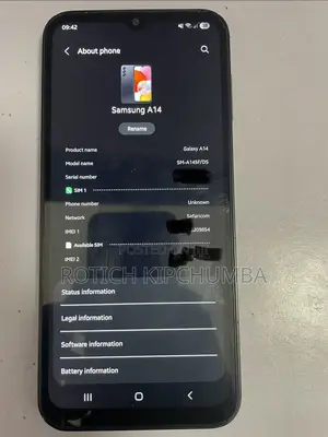 Samsung Galaxy A14 128 GB Black