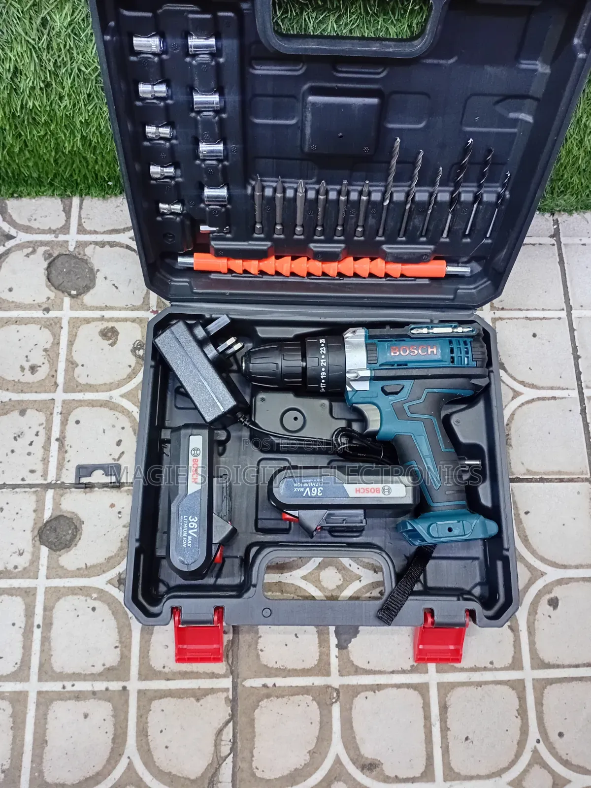 Top Compliant 36v Bosch Cordless Drill Set