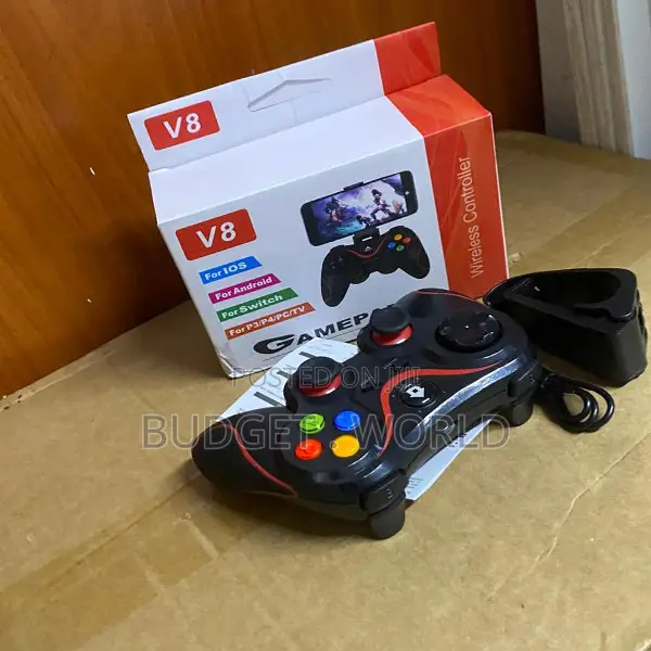 V8 Bluetooth Joystick Controller for Android, iOS, Windows Smart TV