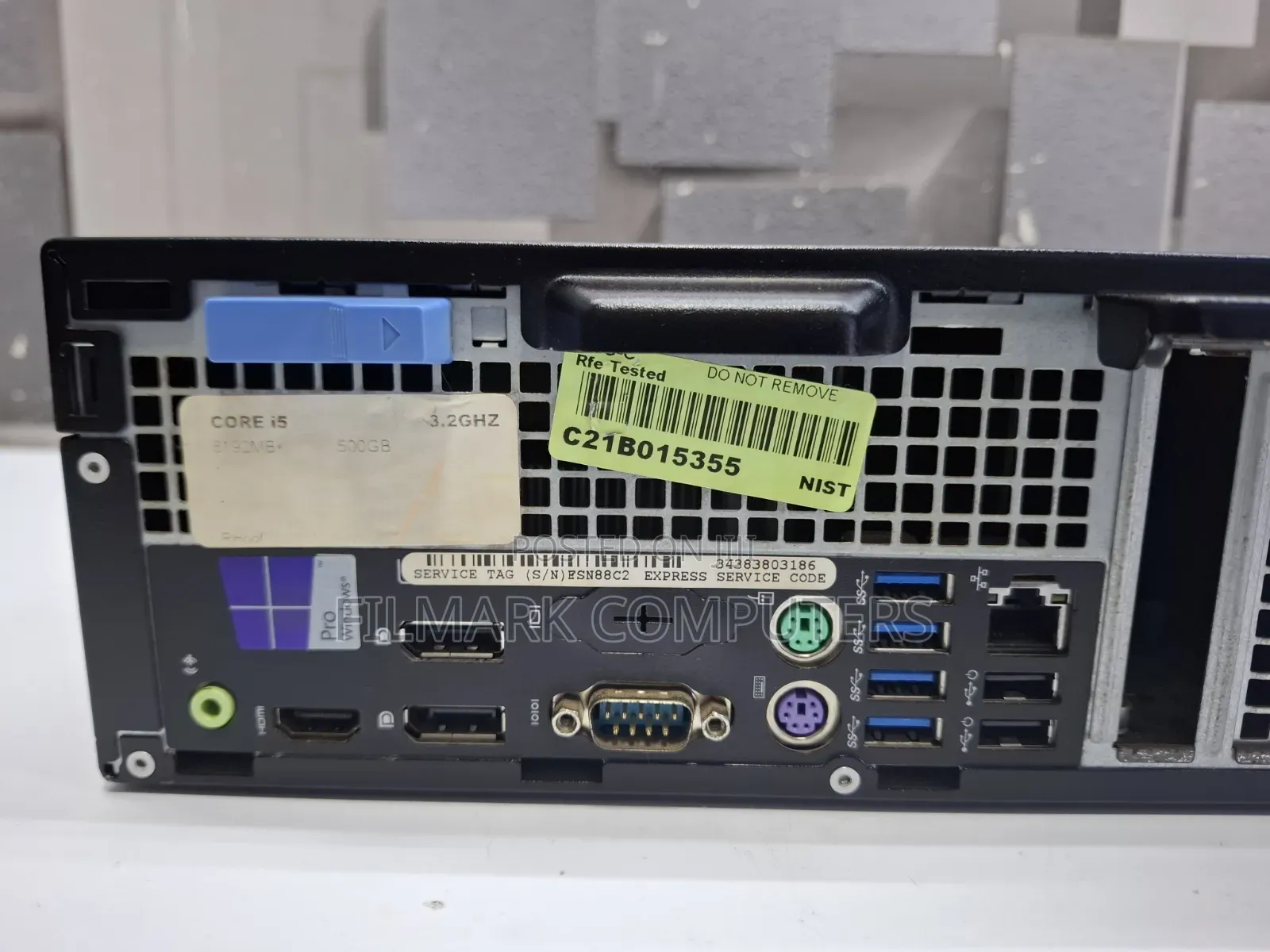 Desktop Computer Dell OptiPlex 7040 8GB Intel Core i5 HDD 500GB