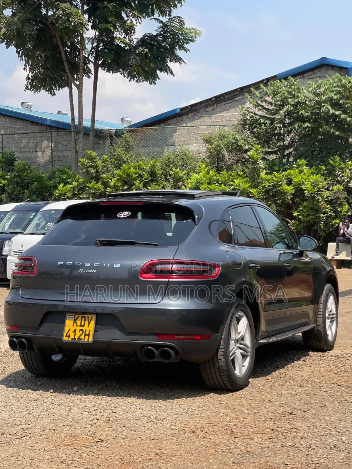 Porsche Macan 2018 Gray