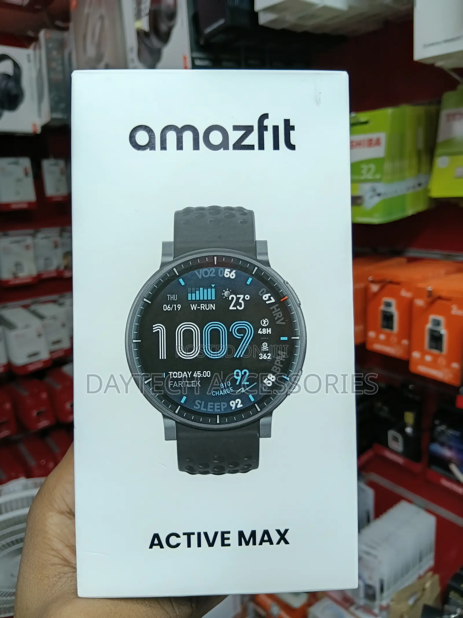 Amazfit Active Max Smart Watch - Black