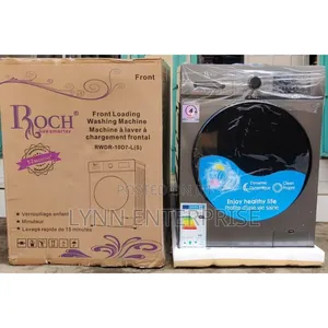 Roch Washing Machine 10kg Front Load Fully Automatic Wash Dry
