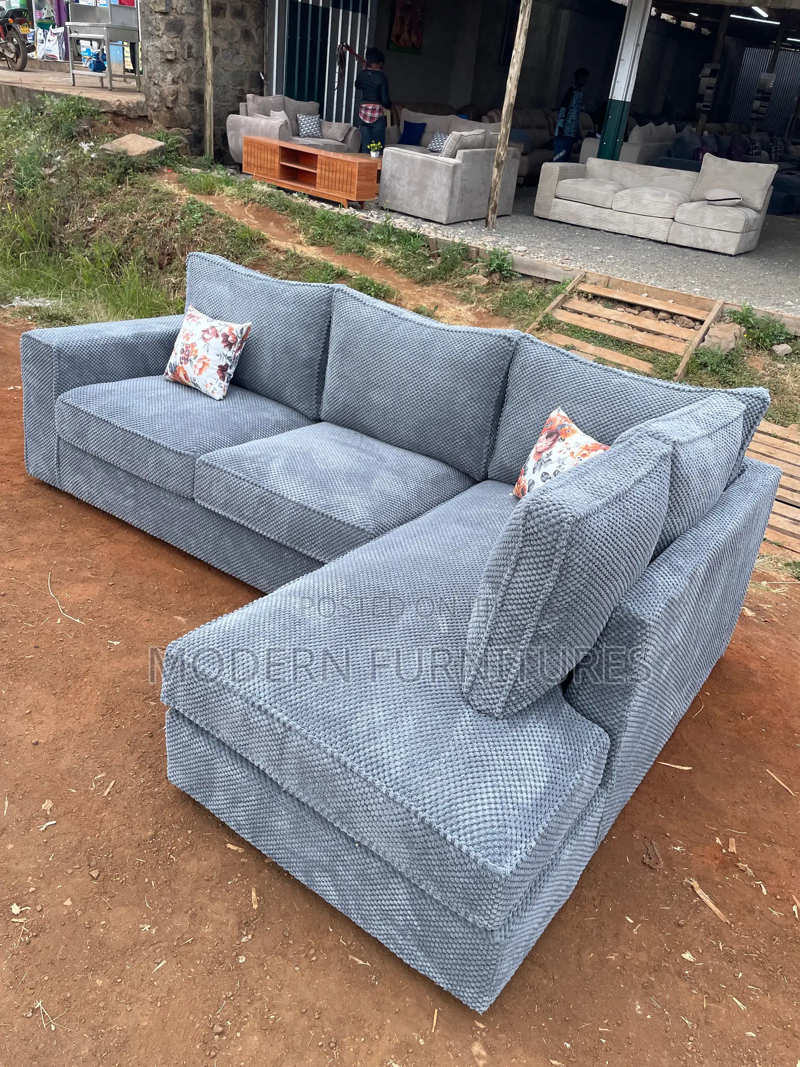 Core Living 6 Seater L Sofa/L Shaped Sofa