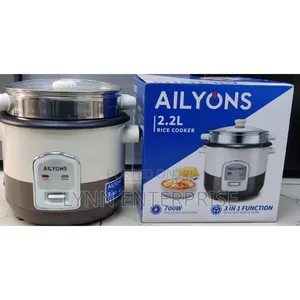 AiLyons Rice Cooker 2.2Litres 3 in 1 Function