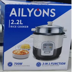 AiLyons Rice Cooker 2.2Litres 3 in 1 Function