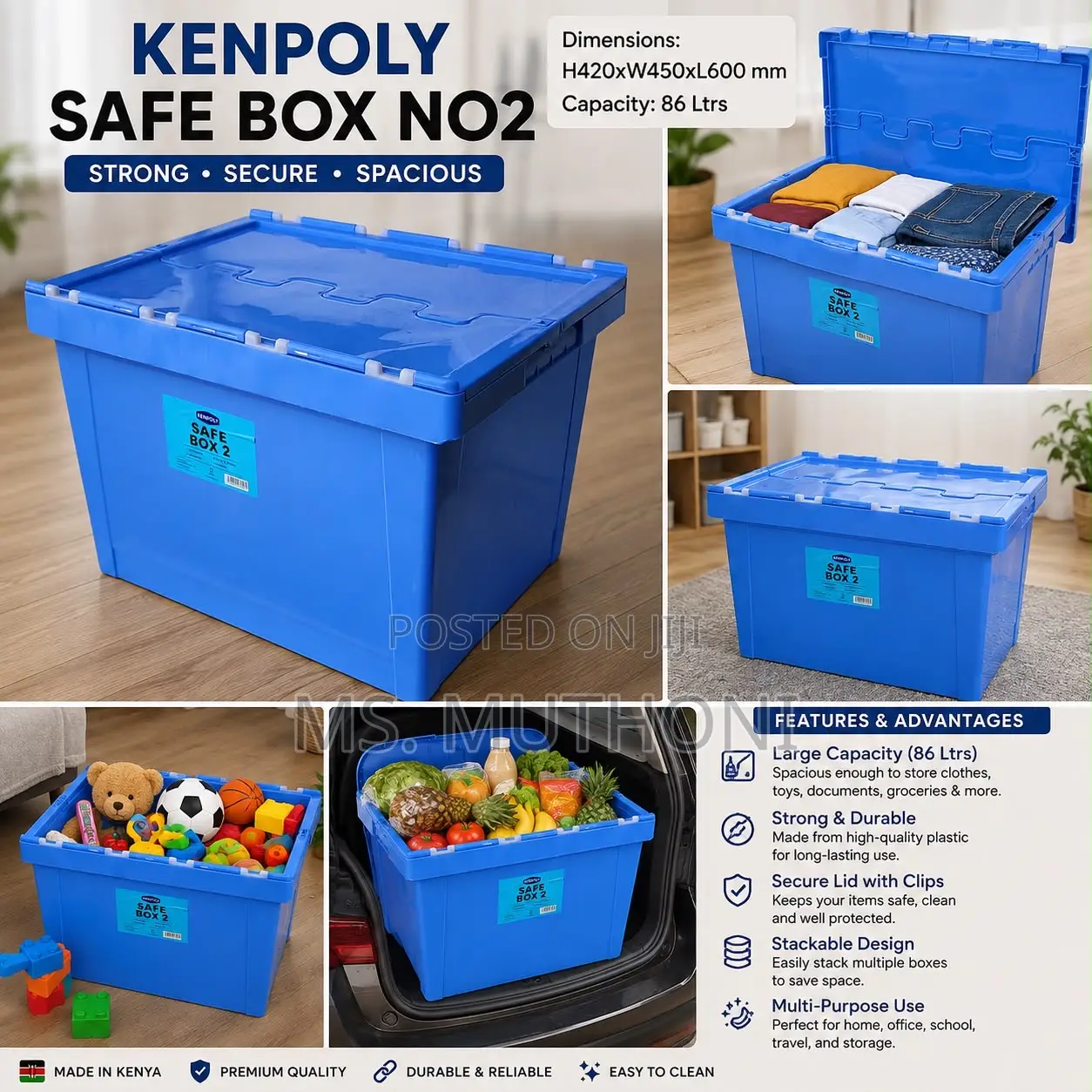 86L Storage Box