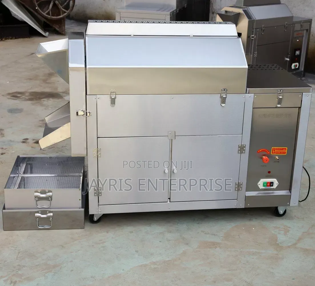 Commercial Multi-Functional Roller-Type Roaster Machine (Gas Type)