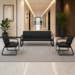 5-Seater Leather Airport Sofa Set