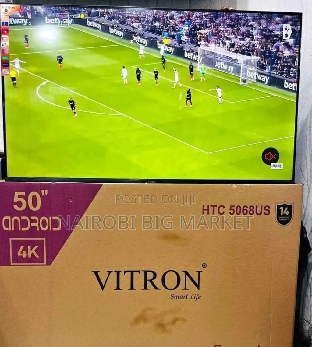 Vitron 50 Inches Television With Bluetooth Enabled