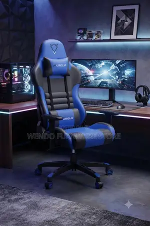 Office Chairs; Blue Color Style Office Gaming Chairs