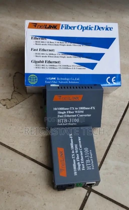 Base Netlink Fibre Media Converter