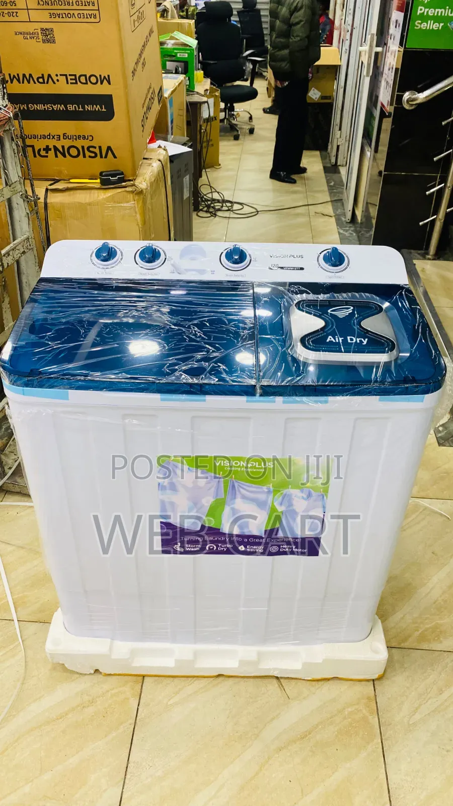 Vision Plus 12kg Twin Tub Semi Automatic