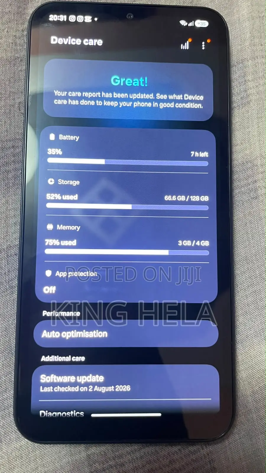 Samsung Galaxy A15 5G 128 GB Blue