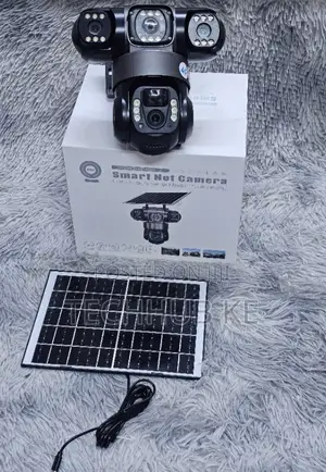 Solar Powered 4G Triple Lens Security Camera for Outdoor Monitoring