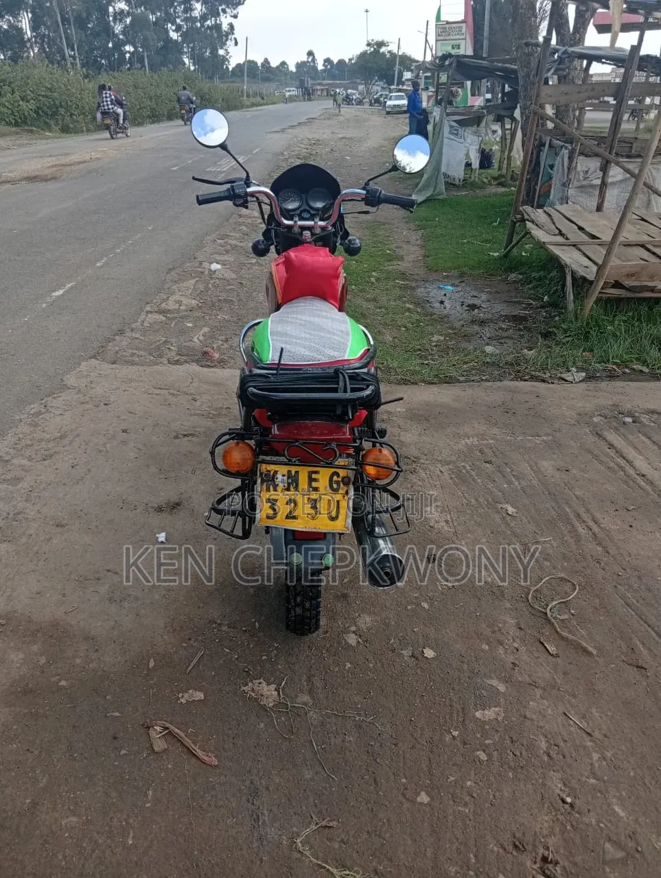Bajaj Boxer 100 2016 Red