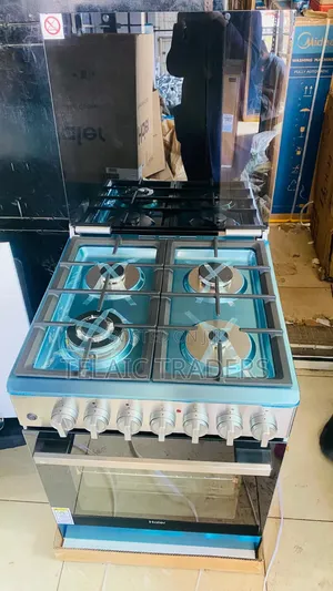 Haier 60*60 4G With Wok Burner, Electric Oven and Gas Sensor