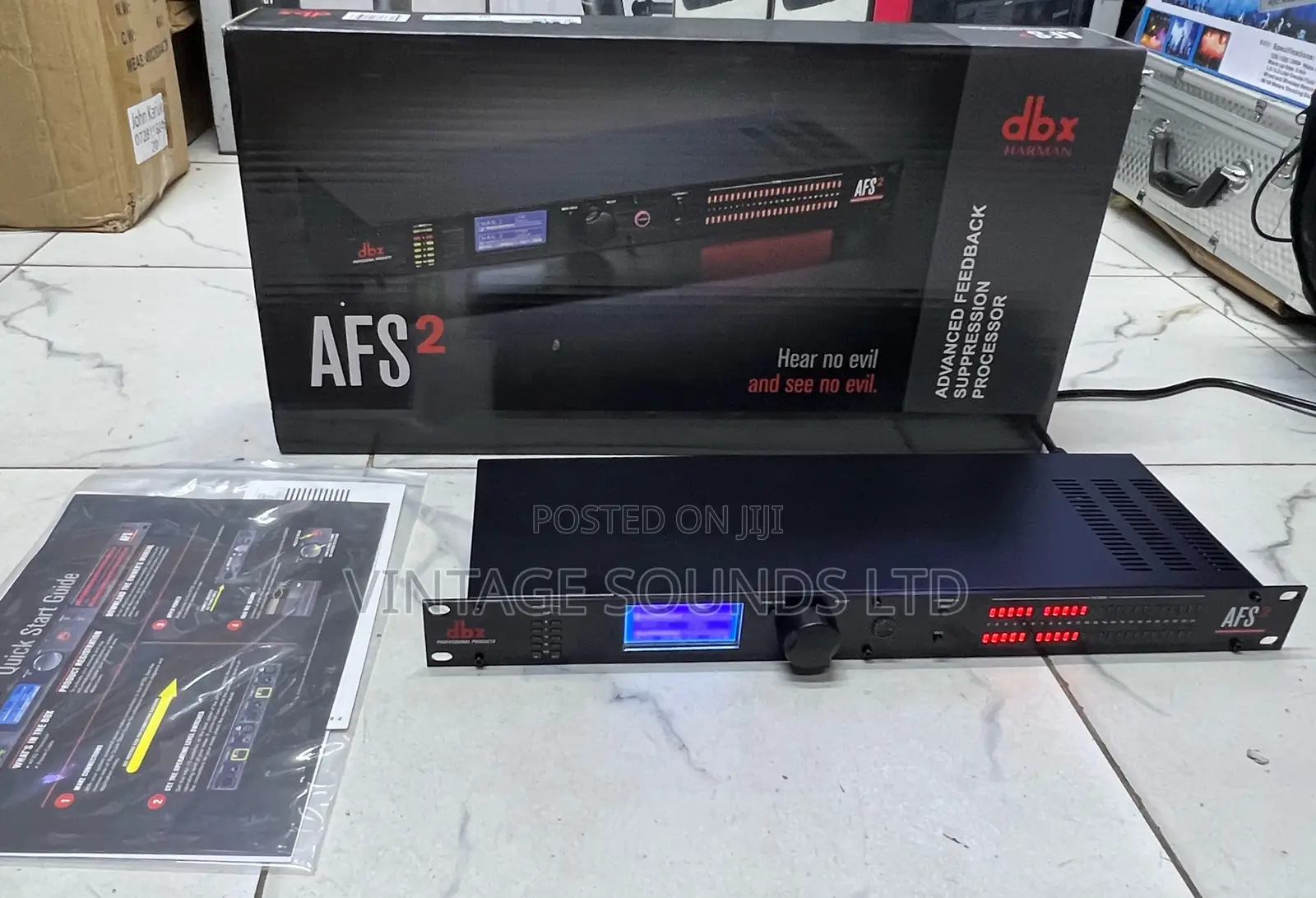 DBX AFS2 2-Channel Advanced Feedback Suppressor