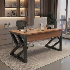 Office Desk; 120CM Ergonomic Style Desktop Table