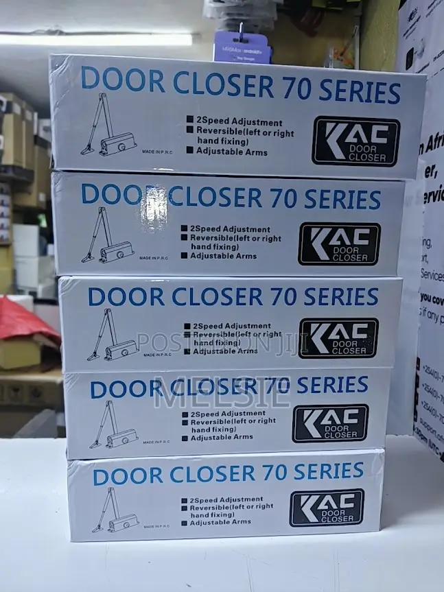 KAC Heavy Duty Door Closer Automatic Closing System With Adjustable Ar