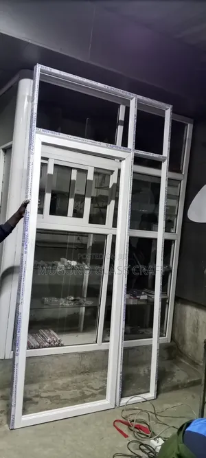 8ft Aluminium Swing Door