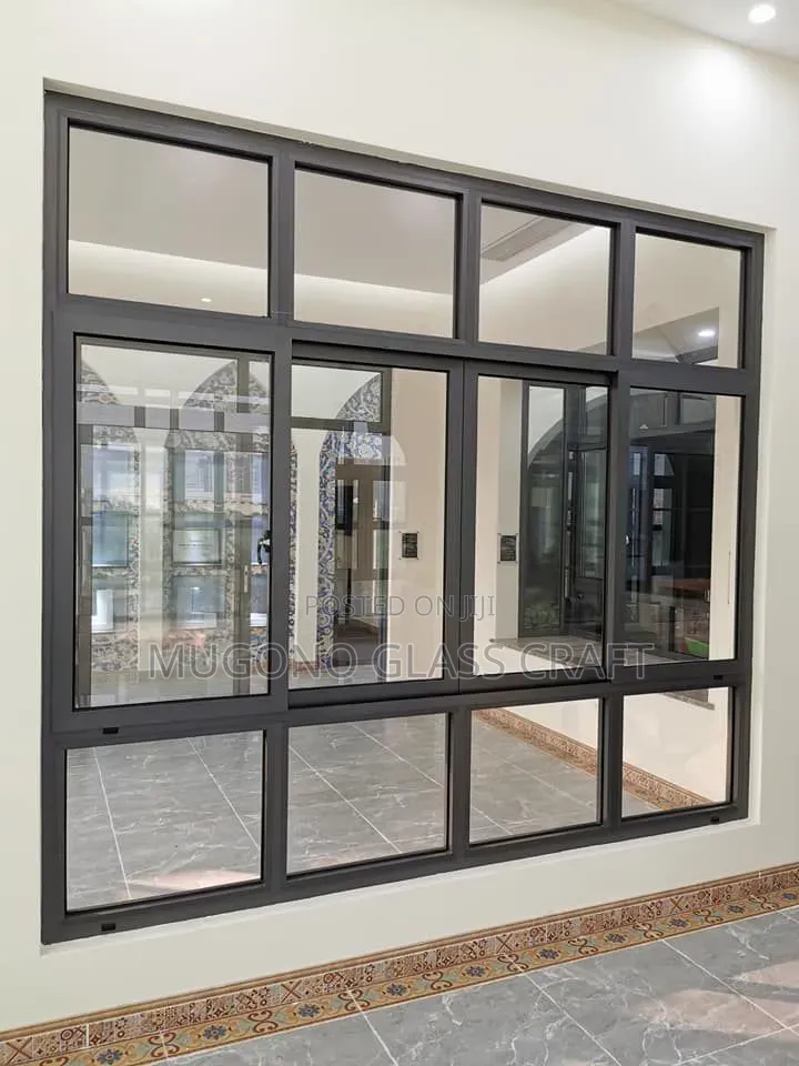 Modern Aluminium Windows With Reflective Glass