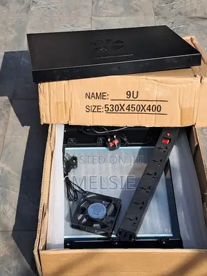 9U 19 Inch Network Rack Cabinet 530×450×400mm for CCTV Equipment