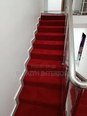 Red VIP Staircase Carpet