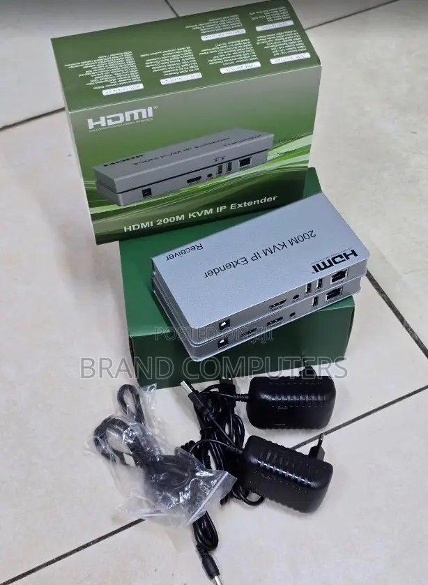 200M HDMI KVM USB Extender IP/TCP CAT5e/6 Over Ethernet Cable