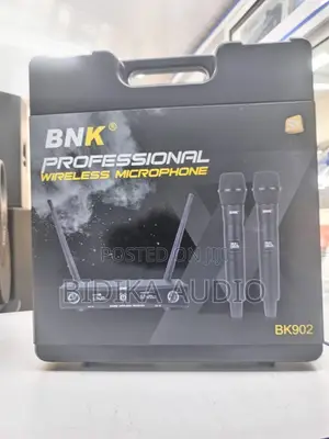 BNK BK902 Dual Handheld Wireless Microphone System