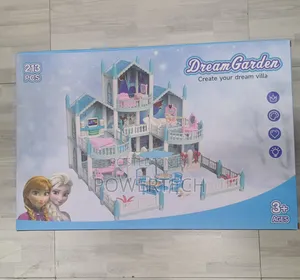 *213pcs Doll House Dream Villa Doll House