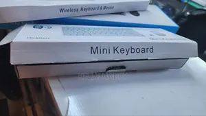 Mini GkM 901 2.4 Wireless Keyboard and Mouse Back