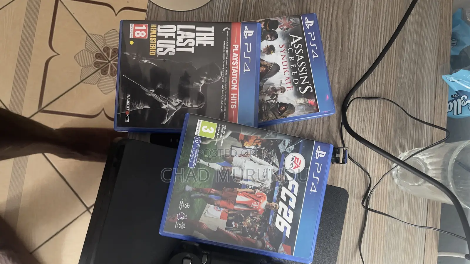 Ps4 Slim in Good Condition With Two Controllers