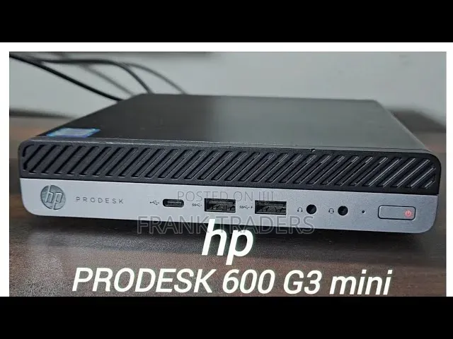 Desktop Computer HP ProDesk 600 G3 8GB Intel Core i5 HDD 500GB