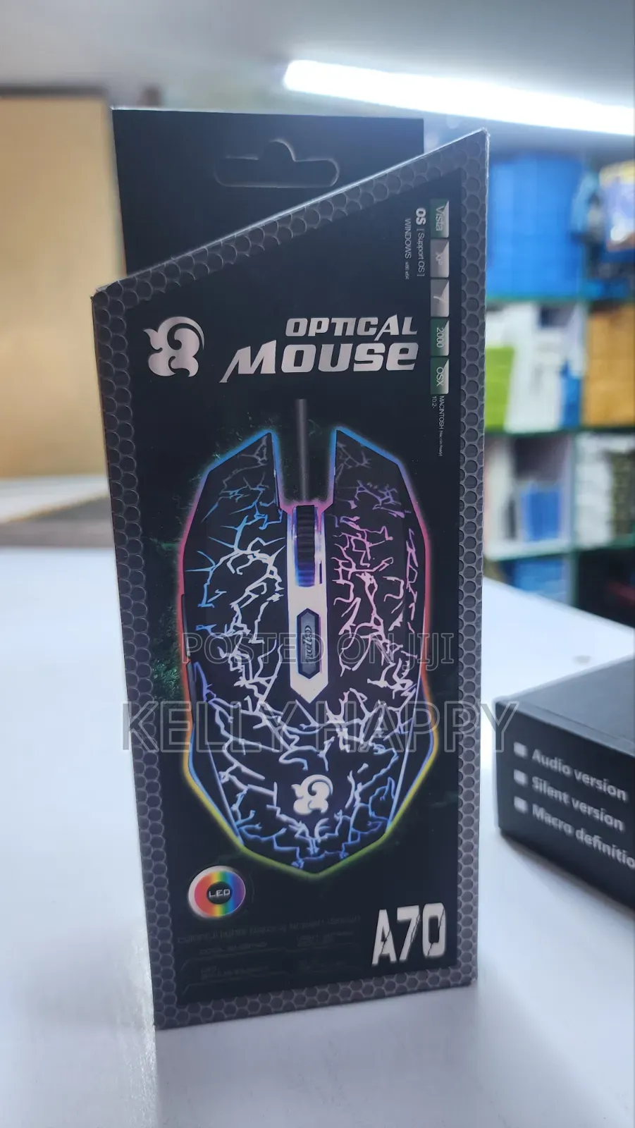 Optical Gaming Mouse A70 Led