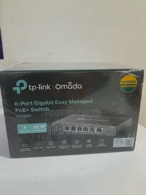 Tp Link 6 Port Gigabit Easy Managed PoE + Switch