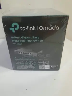 Tp Link 6 Port Gigabit Easy Managed PoE + Switch