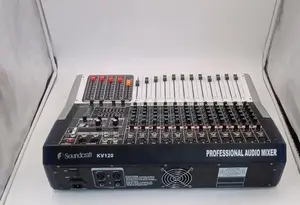 L Soundcraft KV120 Powered Audio Mixer – 12 Channels of Massive Power
