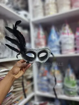 Feather Masquerade Mask
