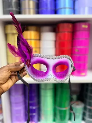 Feather Masquerade Mask