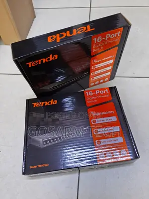 Tenda TEG1016M 16-Port Gigabit Switch – Plug Play