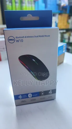 Dell W10 Bluetooth and Wireless Dual Model Mouse