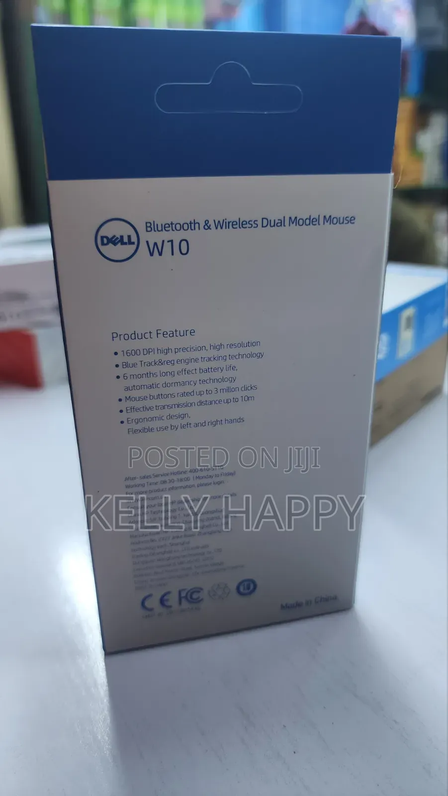 Dell W10 Bluetooth and Wireless Dual Model Mouse