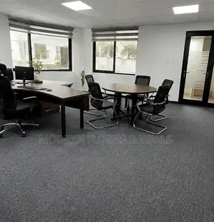 NA01 Grey 50cmx50cm Carpet Floor Tiles+ PVC Backing