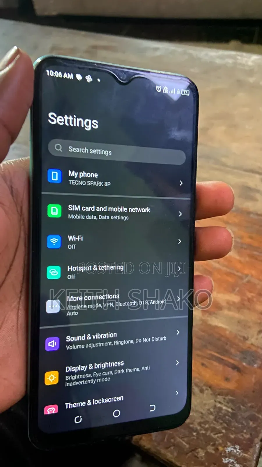 Tecno Spark 8P 64 GB Blue
