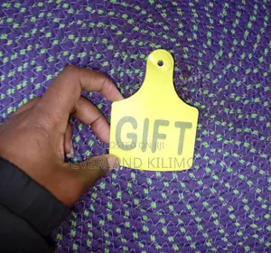 Customized Yellow Plastic Livestock Large Ear Tag - Cattles